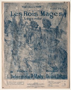 三位智者 作者 Henri de Toulouse-Lautrec