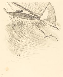 海燕》，1895年。 作者 亨利·德·图卢兹·劳特雷克