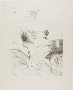 路易丝·巴尔蒂（Louise Balthy），来自十三张石版画 作者 Henri de Toulouse-Lautrec