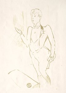 玛丽-汉密尔顿 作者 Henri de Toulouse-Lautrec