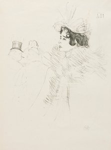 梅-贝尔福特小姐 作者 Henri de Toulouse-Lautrec