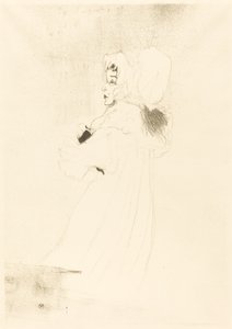 梅-贝尔福特小姐，大板 梅-贝尔福特小姐，大板，1895年。 作者 亨利·德·图卢兹·劳特雷克