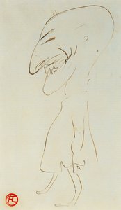 Paul Viaud先生，约1899年 作者 亨利·德·图卢兹·劳特雷克