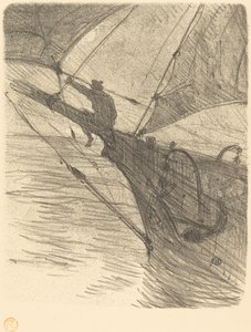 海洋诺克斯，1895年。 作者 亨利·德·图卢兹·劳特雷克