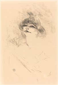 Polaire, 1897. 作者 亨利·德·图卢兹·劳特雷克