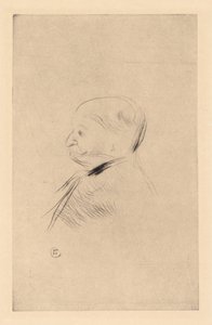 一个人的画像 作者 Henri de Toulouse Lautrec