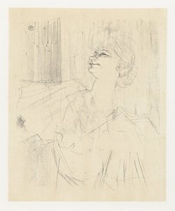 演员 Yvette Guilbert 在《A Ménilmontant de Bruant》中的头饰
伊薇特-吉尔伯特：《布鲁昂的梅尼尔蒙特
伊薇特-吉尔伯特 : 英文系列（系列名称） 作者 Sands and Co. Bliss