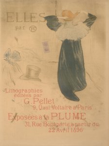 艾利斯的海报，1896年。 作者 亨利·德·图卢兹·劳特雷克