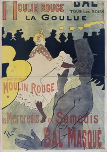 “The Moulin Rouge”的海报，1891年