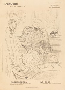 罗斯默斯霍尔姆；勒盖奇 作者 Henri de Toulouse Lautrec