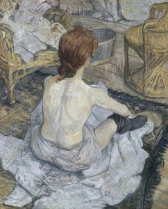 Rousse La Toilette，1889年 作者 亨利·德·图卢兹·劳特雷克