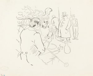 势利主义，1895年。 作者 亨利·德·图卢兹·劳特雷克