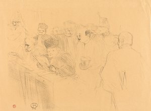 苏代斯的证言 作者 Henri de Toulouse Lautrec