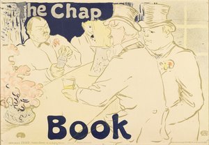 爱尔兰和美国酒吧，rue Royale，1895年The Chap Book的海报