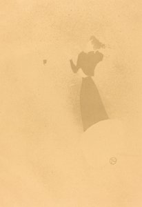 裁缝师(La Modiste - Renée Vert) 作者 Henri de Toulouse Lautrec