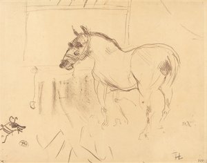 卡尔梅斯的小矮马(Le petit poney de Calmèse) 作者 亨利·德·图卢兹·劳特雷克