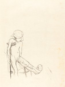 受伤的Eros Eros vanné，1894年。 作者 亨利·德·图卢兹·劳特雷克