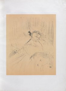 伊薇特-吉尔伯特-英语系列：  古代香颂 作者 Henri de Toulouse-Lautrec