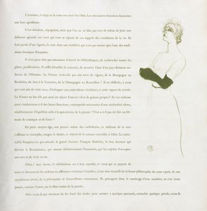 伊维特·吉尔伯特（Yvette Guilbert-French）系列：1894年第10号。 作者 亨利·德·图卢兹·劳特雷克