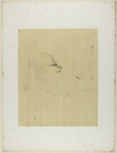 伊薇特-吉尔伯特-发自伊薇特-吉尔伯特 作者 Henri de Toulouse-Lautrec