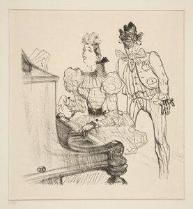 赞布拉-波尔卡 作者 Henri de Toulouse-Lautrec