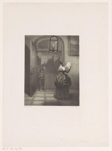 读信女 作者 荷兰皇家 Steendrukkerij van CW Mieling