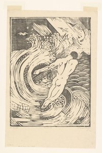 De Visscher（物体上的原始标题） 作者 亨利·范德斯托克（艺术家签名）