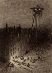 火星人观看醉酒人群