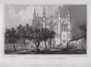 West Front of Selby Church (engraving) 作者 亨利·加斯蒂诺（后）
