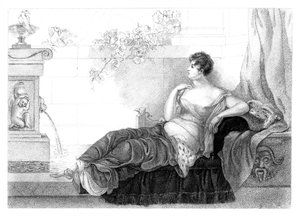玛丽·罗宾逊（Mary Robinson）1757-1800，英国诗人和小说家，1830年。
