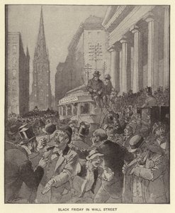 Black Friday in Wall Street (litho) 作者 亨利·亚历山大（后）奥格登