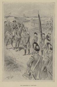 约克镇投降（石版画） 作者 亨利·亚历山大（后）奥格登