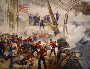 法拉格特在1864年8月5日在移动湾的哈特福德