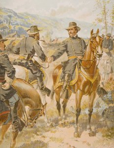 1863年9月20日乔治亨利托马斯将军（1816-70）在Chickamauga战役中