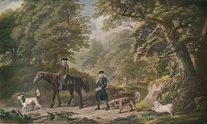 游戏守护者，1790年 作者 亨利·伯切