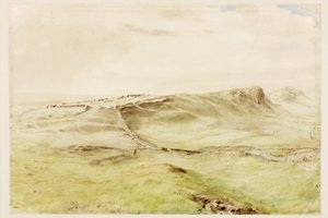 Borcovicus，约1848年（铅笔和纸上水彩）