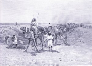 Soloman将礼物送给Hiram 作者 亨利·查尔斯·塞普金斯·赖特