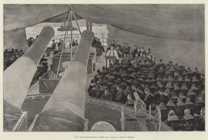 随着地中海舰队关闭Salonica，周日服务