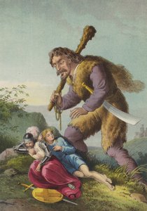 巨人绝望（chromolitho） 作者 亨利·考特尼·塞卢斯