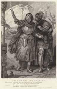 Joan of Arc和Charles，Henry VI，Pt I，Act I，Scene VI 作者 亨利·考特尼·塞卢斯