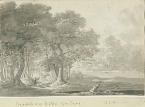 Burton-uponTrent - Stapenhill：棕褐色绘图，nd [1788-1855]（绘图） 作者 亨利·柯曾·奥尔波特