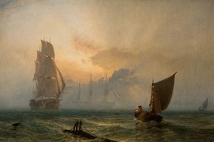 英国的木墙》，1856年。
