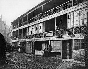 King&39;s Head Inn Yard，Southwark，c.1881