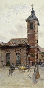 St Benets，Pauls Wharf，维多利亚女王街 作者 亨利·爱德华·蒂德马什