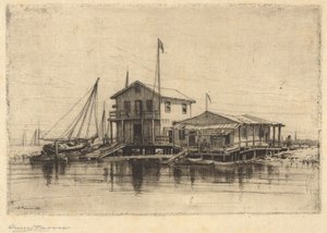 长岛小溪边 作者 亨利·法勒