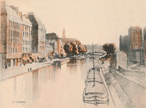 圣马丁运河，1927年左右，1927年
