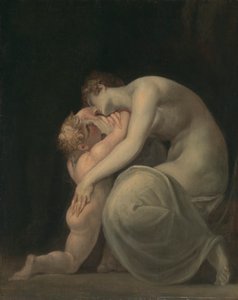 Tekemessa 和 Eurysakes 作者 约翰·海因里希·富斯里
