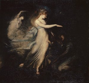 1785年至1888年，仙女王子出现在亚瑟王子身上 作者 约翰·海因里希·富斯里