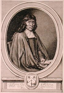 威廉-菲索恩（1656-1701）雕刻的托马斯-梅斯（1612-1706）的肖像（雕版画） 作者 亨利一世（之后）库克