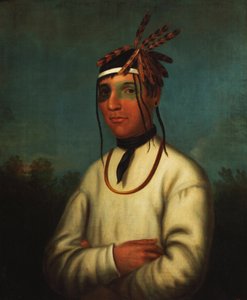Caa-Tou-See (Chippewa) 1831（布面油画）